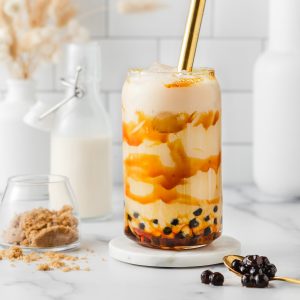 BoBa Caramel Milk Tea